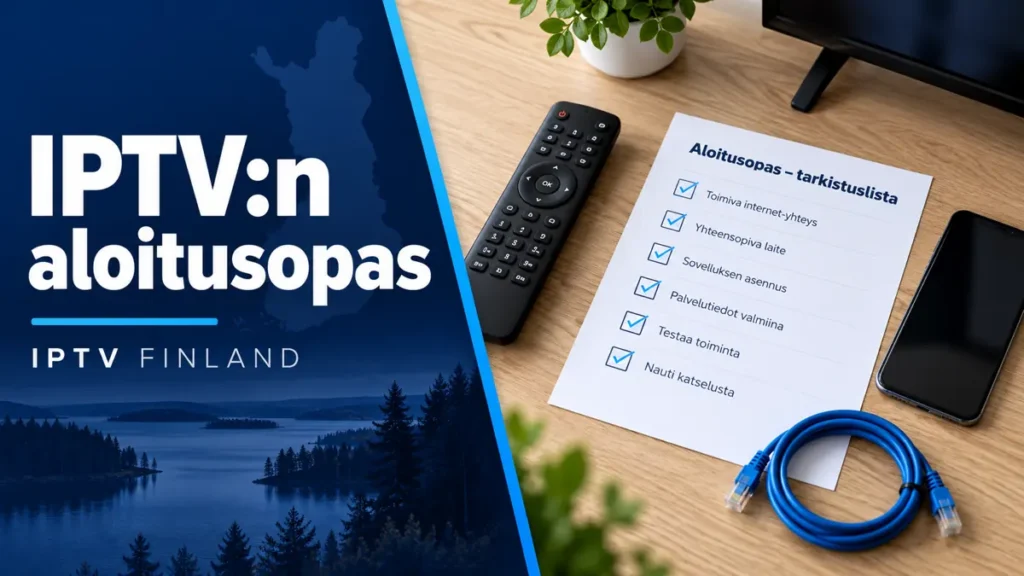 IPTV ensimmäistä kertaa: käytännön tarkistuslista – kuvitettu artikkeli