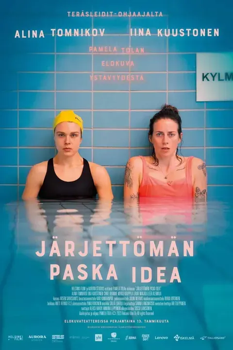 Järjettömän paska idea – toimituksellinen julistekuva