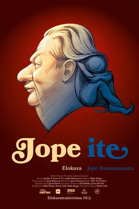 Jope ite – toimituksellinen julistekuva
